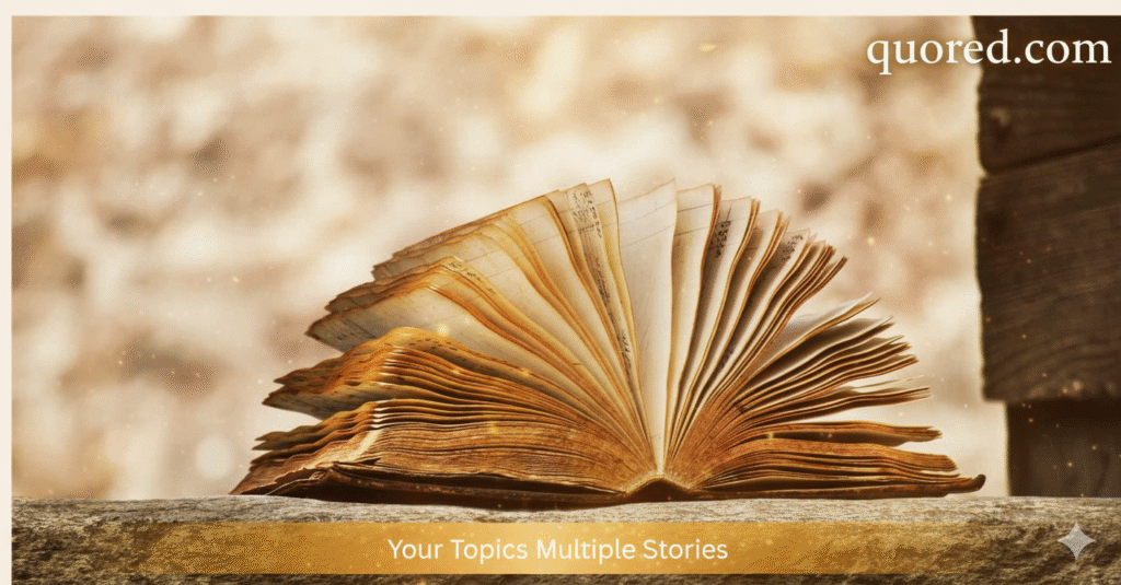 your topics multiple stories