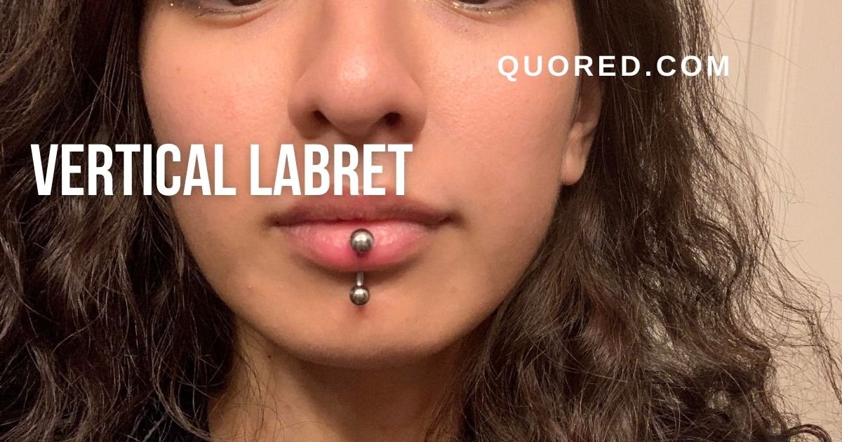 vertical labret