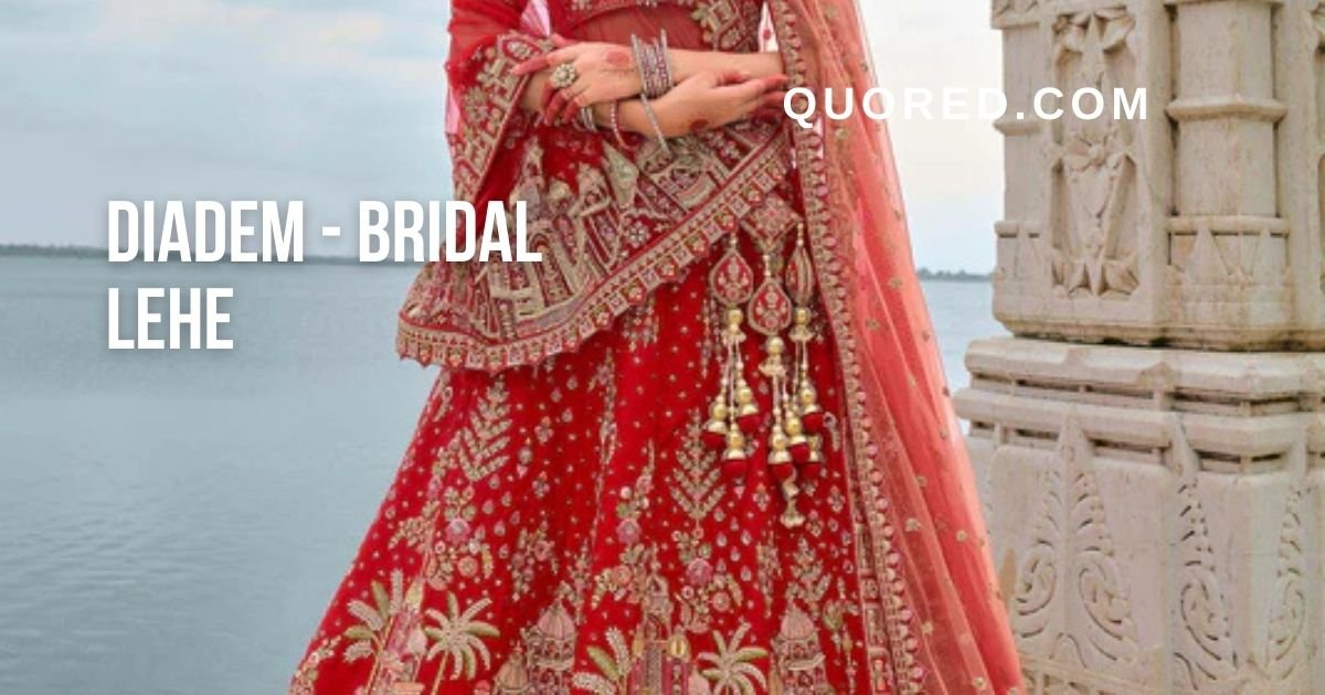 diadem - bridal lehe