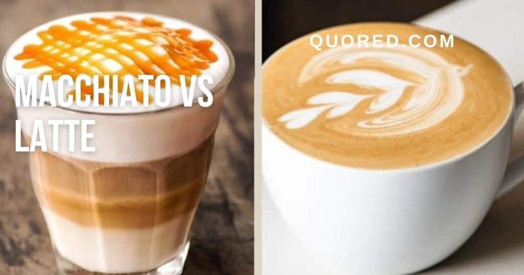 macchiato vs latte